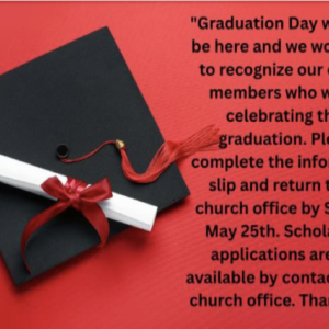 Graduation Scholarship Application